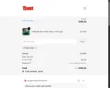 WELCOME coupon verification screenshot