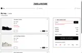 Zadig & Voltaire US coupon verification screenshot