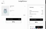 Zadig & Voltaire US coupon verification screenshot