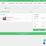 WELCOME10 coupon verification screenshot