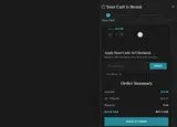 TIFFINY20 coupon verification screenshot