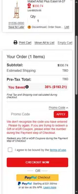 20WKD25 coupon verification screenshot