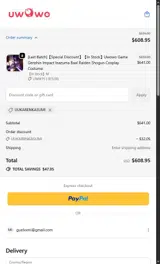 Uukarenkasumi coupon verification screenshot