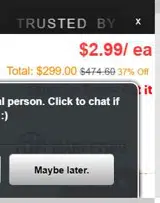 BetterThanNothing coupon verification screenshot