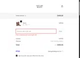 Vaccari Boots coupon verification screenshot