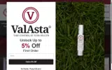 ValAsta coupon verification screenshot