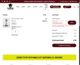 Valor Peptides coupon verification screenshot