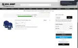 Vancouver Canucks Shop coupon verification screenshot