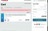 Van Education Center coupon verification screenshot