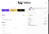 Vanilla Underground coupon verification screenshot