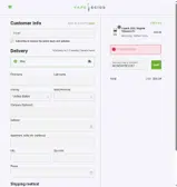 Vape Ecigs coupon verification screenshot