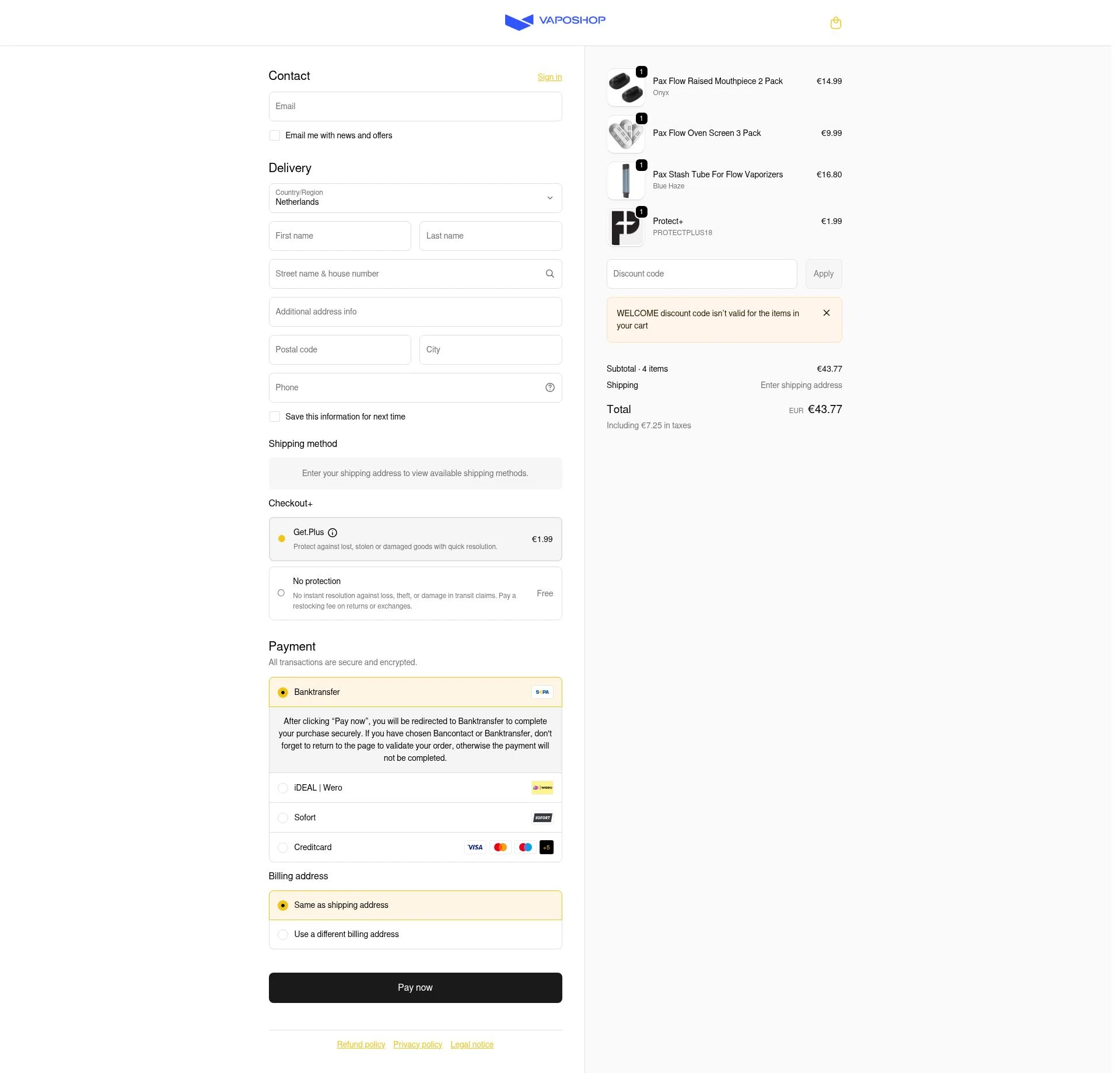 VapoShop Promo Codes - 10% Off (2 Verified) May 2026