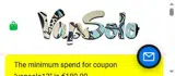 Vapsolo coupon verification screenshot
