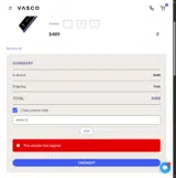 Vasco Translator coupon verification screenshot