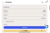 Vasco Translator coupon verification screenshot