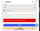 Vasco Translator coupon verification screenshot