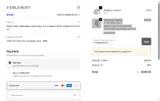 Veblenist coupon verification screenshot