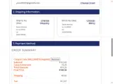 WELCOME10 coupon verification screenshot