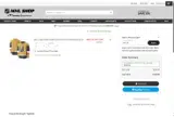 Vegas Golden Knights Shop coupon verification screenshot