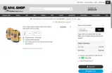 Vegas Golden Knights Shop coupon verification screenshot