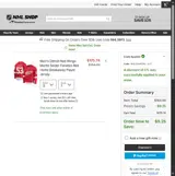 Vegas Golden Knights Shop coupon verification screenshot