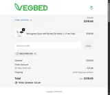 WELCOME10% coupon verification screenshot