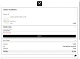 VEJA coupon verification screenshot