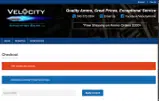 Velocity Ammo Sales coupon verification screenshot