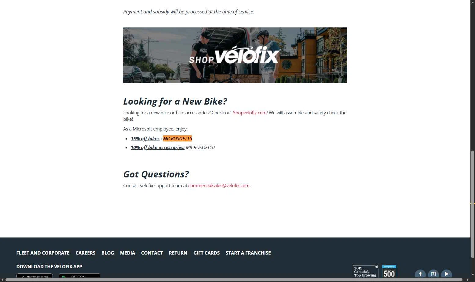 velofix checkout page showing velofix promo code box | Screenshot taken by SimplyCodes community member on Sep 4, 2025