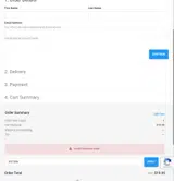 WS1896 coupon verification screenshot