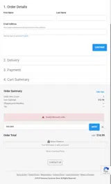 WS1889 coupon verification screenshot