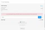 WS257 coupon verification screenshot