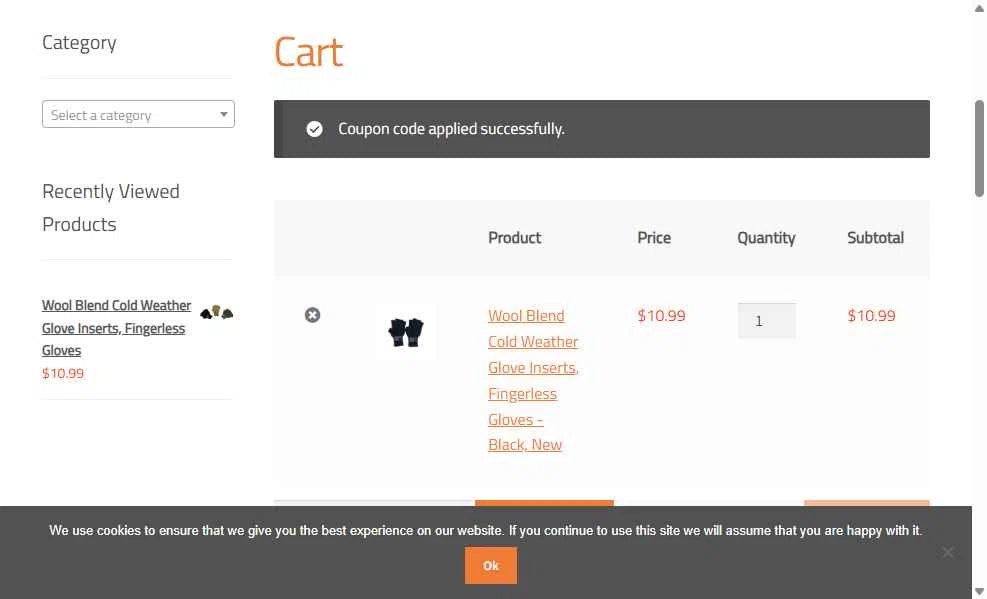 Venture Surplus checkout page showing Venture Surplus coupon code box | Screenshot taken by SimplyCodes community member on Oct 15, 2025