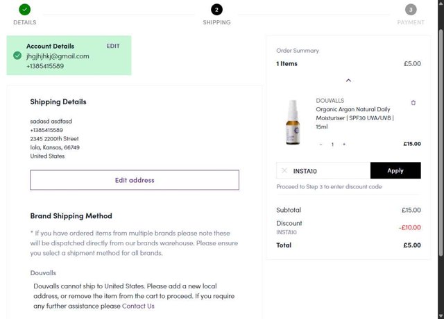 Veo World checkout page showing Veo World promo code box | Screenshot taken by SimplyCodes community member on Aug 31, 2025