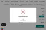 FIRST25 coupon verification screenshot