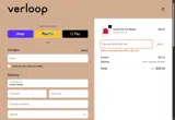 Verloop coupon verification screenshot
