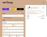 Verloop coupon verification screenshot