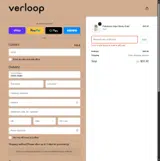 Verloop coupon verification screenshot