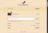 Vermont Wagyu coupon verification screenshot
