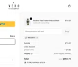 WATCH10 coupon verification screenshot