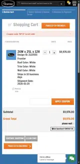 VersaTube coupon verification screenshot