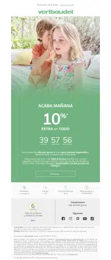 EXTRA10 coupon verification screenshot