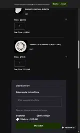 225vinny coupon verification screenshot