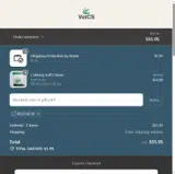 VetCS coupon verification screenshot