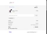 VeyesBeauty coupon verification screenshot