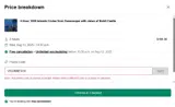 VISUMMER10 coupon verification screenshot