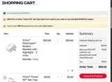 VP21CART10 coupon verification screenshot