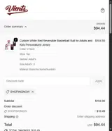 SHOPINGNOW coupon verification screenshot