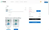 Vigor Peptides coupon verification screenshot