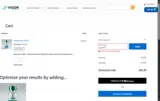 Vigor Peptides coupon verification screenshot